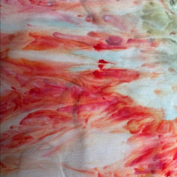 Sea Multicolor Ice-Dye Long Sleeve Sweatshirt - Picture 2 of 4